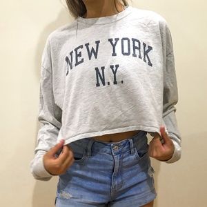 Brandy Melville New York crop top